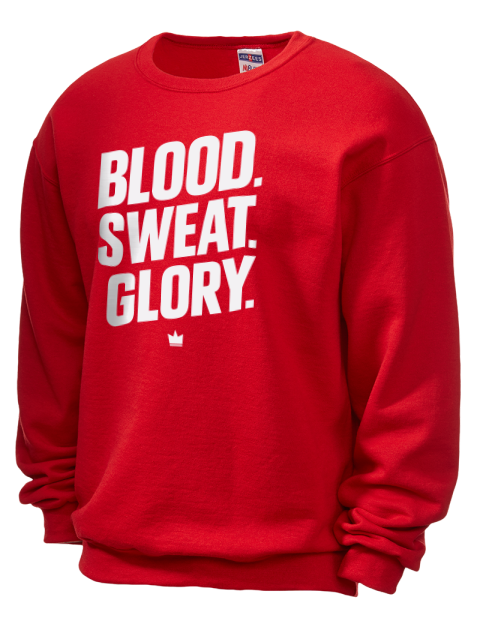 Blood & Sweat Soccer Unisex Crewneck Sweatshirt | Swagsta