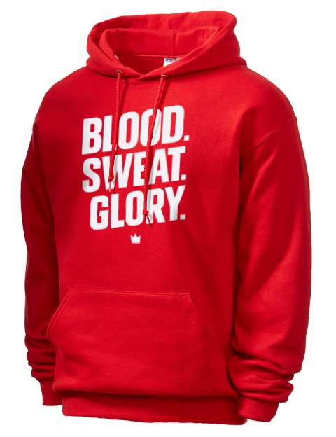 Blood & Sweat Soccer Unisex Hooded Sweatshirt | Swagsta