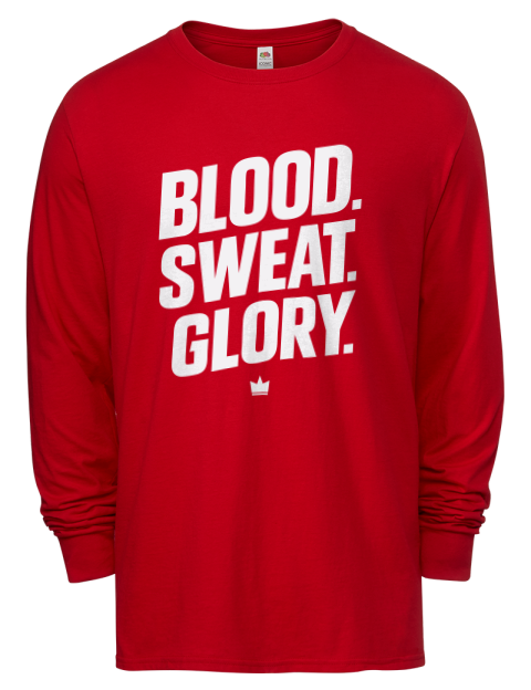 Blood & Sweat Soccer Men's Long-Sleeve T-Shirt | Swagsta