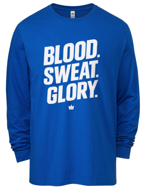 Blood & Sweat Soccer Men's Long-Sleeve T-Shirt | Swagsta