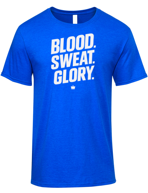 Blood & Sweat Soccer Premium Ring-Spun Cotton Unisex T-Shirt | Swagsta