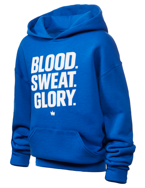 Blood & Sweat Soccer Youth Hooded Sweatshirt | Swagsta