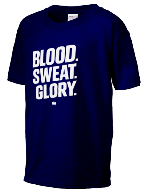 Blood & Sweat Soccer Youth T-Shirt | Swagsta