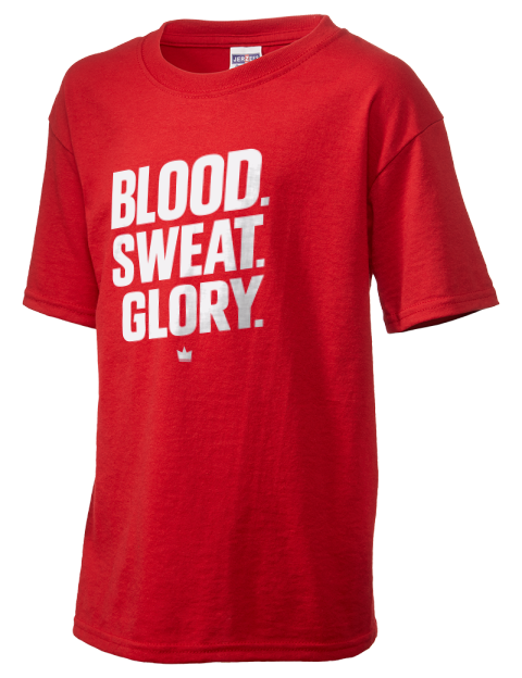 Blood & Sweat Soccer Youth T-Shirt | Swagsta