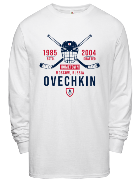 Classic Heritage Alex Ovechkin Men's Long-Sleeve T-Shirt | Swagsta