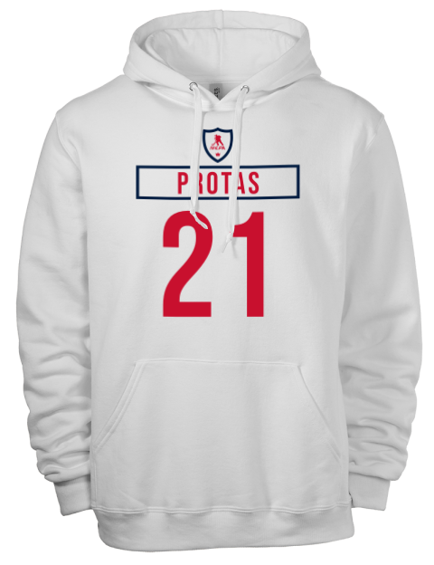 Home Jersey Aliaksei Protas Eco Premium Unisex Hooded Sweatshirt | Swagsta