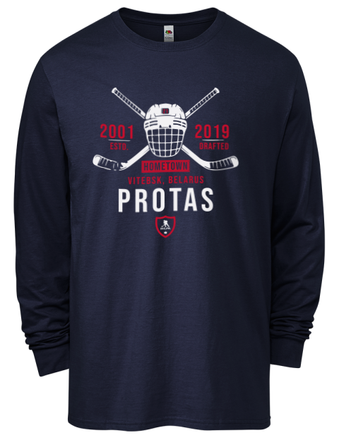 Heritage Aliaksei Protas Men's Long-Sleeve T-Shirt | Swagsta