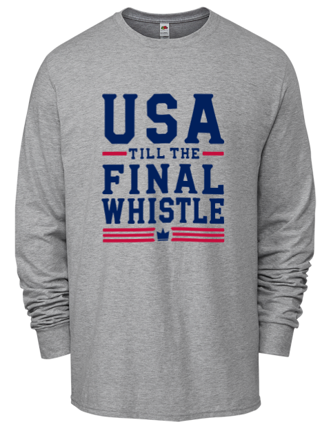 Final Whistle Soccer Men's Long-Sleeve T-Shirt | Swagsta