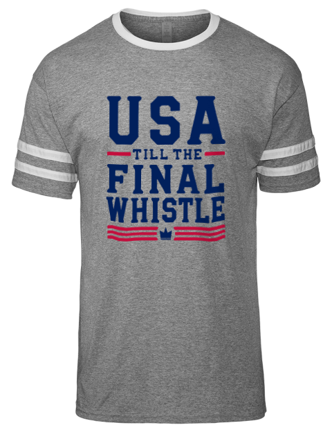 Final Whistle Soccer Men's Tri-Blend T-Shirt | Swagsta