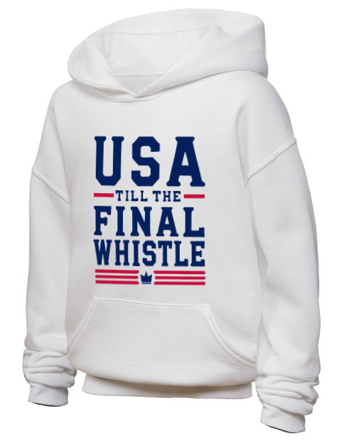Final Whistle Soccer Youth Hooded Sweatshirt | Swagsta
