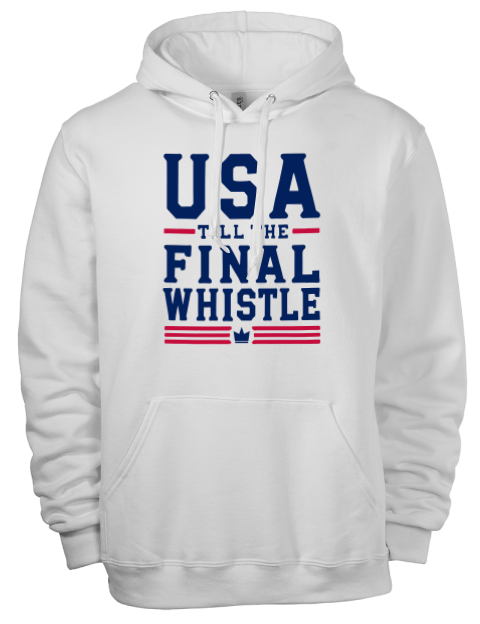 Final Whistle Soccer Eco Premium Unisex Hooded Sweatshirt | Swagsta