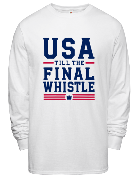 Final Whistle Soccer Men's Long-Sleeve T-Shirt | Swagsta