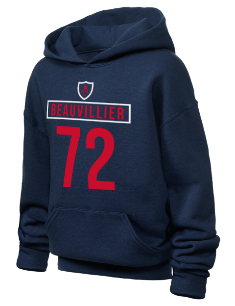 Away Jersey Anthony Beauvillier Youth Hooded Sweatshirt | Swagsta