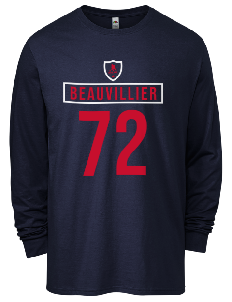 Away Jersey Anthony Beauvillier Men's Long-Sleeve T-Shirt | Swagsta