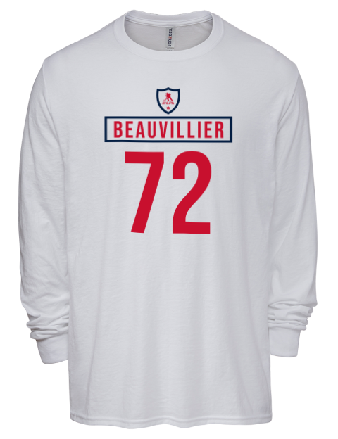 Home Jersey Anthony Beauvillier Men's Premium Blend Long Sleeve-T-Shirt | Swagsta