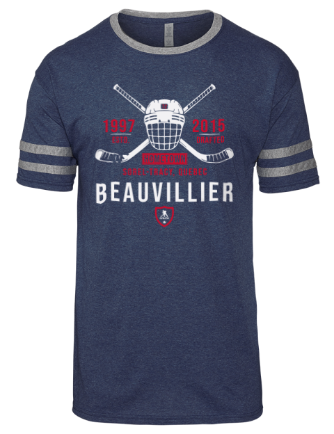 Heritage Anthony Beauvillier Men's Tri-Blend T-Shirt | Swagsta