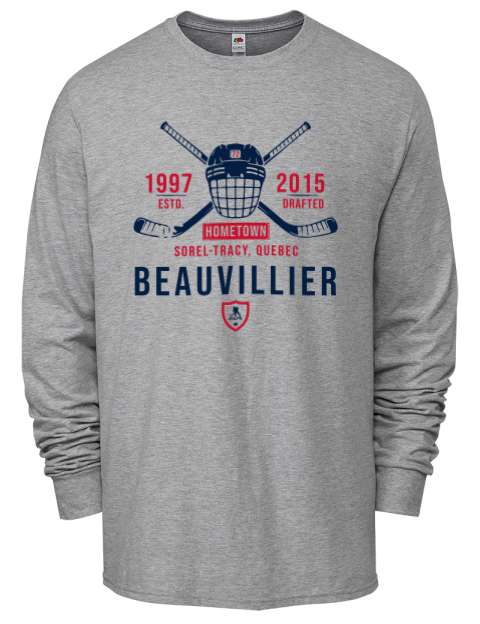 Classic Heritage Anthony Beauvillier Men's Long-Sleeve T-Shirt | Swagsta