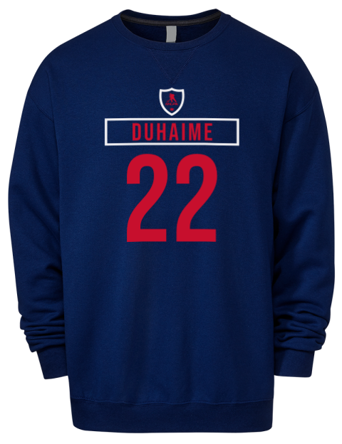 Away Jersey Brandon Duhaime Premium Unisex Crewneck Sweatshirt | Swagsta