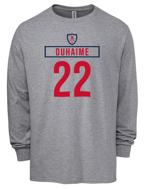 Home Jersey Brandon Duhaime Men's Premium Blend Long Sleeve-T-Shirt | Swagsta