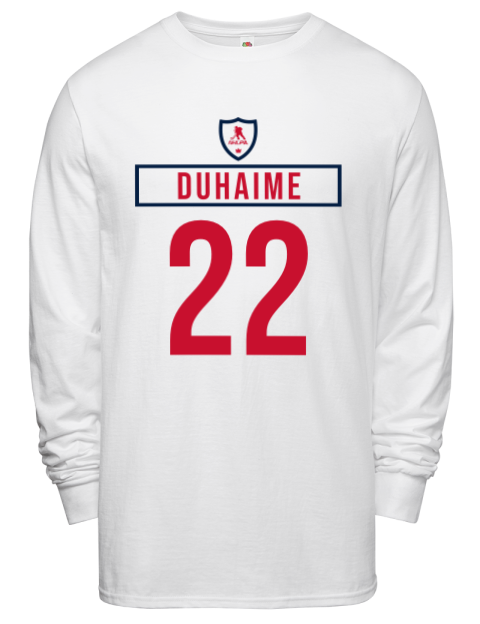 Home Jersey Brandon Duhaime Men's Long-Sleeve T-Shirt | Swagsta