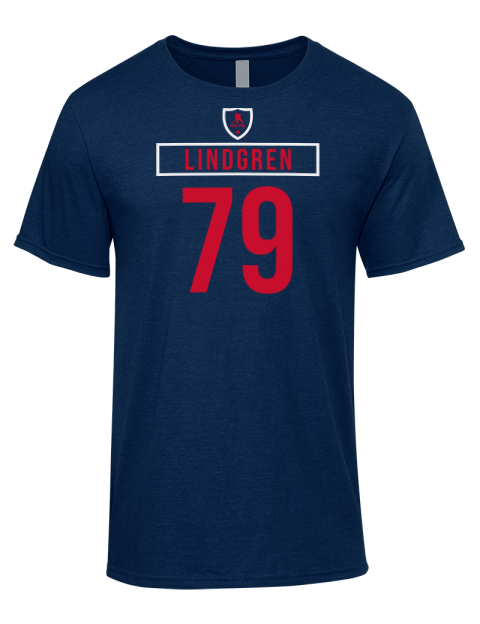 Away Jersey Charlie Lindgren Premium Ring-Spun Cotton Unisex T-Shirt | Swagsta