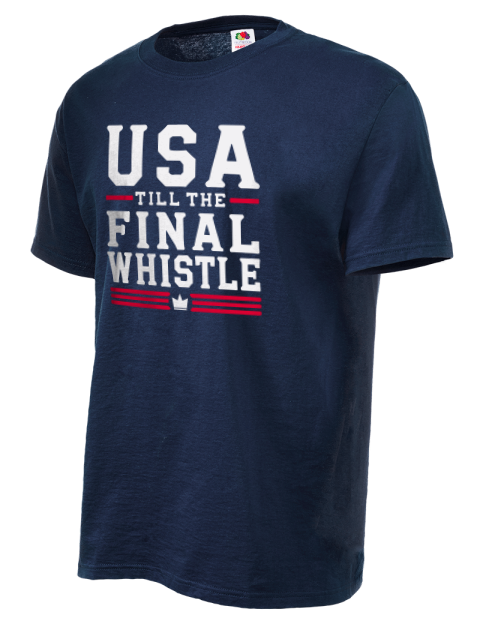 USA To The Final Whistle Soccer Unisex T-Shirt | Swagsta