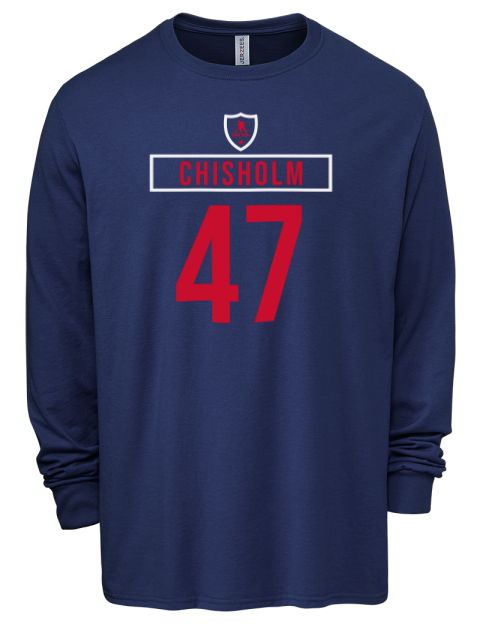 Away Jersey Declan Chisholm Men's Premium Blend Long Sleeve-T-Shirt | Swagsta