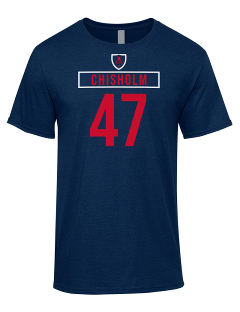 Away Jersey Declan Chisholm Premium Ring-Spun Cotton Unisex T-Shirt | Swagsta