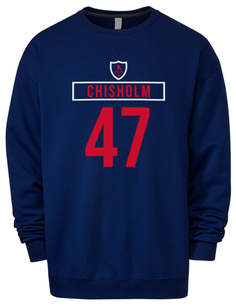 Away Jersey Declan Chisholm Premium Unisex Crewneck Sweatshirt | Swagsta