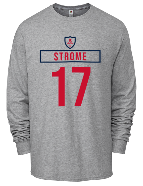 Home Jersey Dylan Strome Men's Long-Sleeve T-Shirt | Swagsta