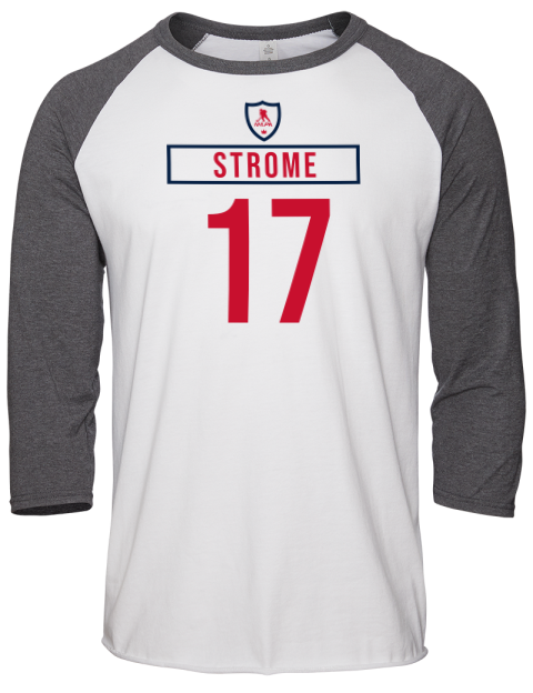 Home Jersey Dylan Strome Unisex Premium Three-Quarter Raglan T-Shirt | Swagsta