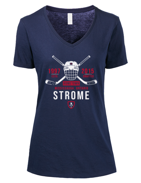 Heritage Dylan Strome Premium Ladies V-Neck T-Shirt | Swagsta