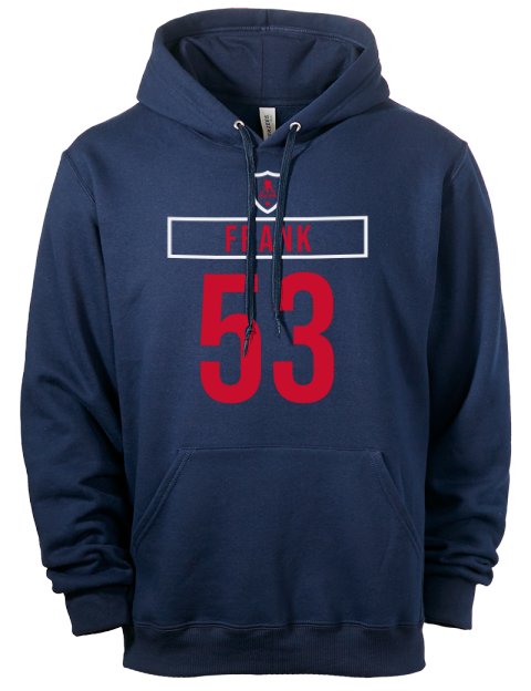 Away Jersey Ethen Frank Eco Premium Unisex Hooded Sweatshirt | Swagsta