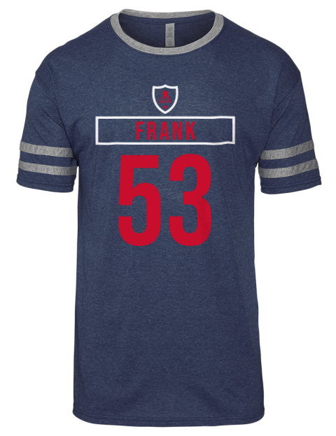 Away Jersey Ethen Frank Men's Tri-Blend T-Shirt | Swagsta