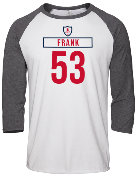 Home Jersey Ethen Frank Unisex Premium Three-Quarter Raglan T-Shirt | Swagsta
