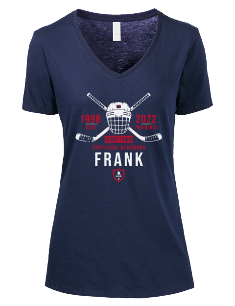 Heritage Ethen Frank Premium Ladies V-Neck T-Shirt | Swagsta