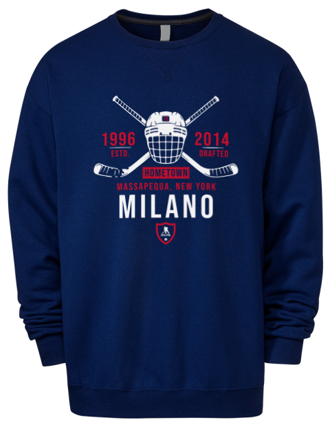 Heritage Frank Milano Premium Unisex Crewneck Sweatshirt | Swagsta