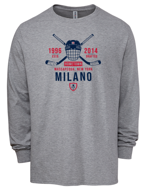 Classic Heritage Frank Milano Men's Premium Blend Long Sleeve-T-Shirt | Swagsta