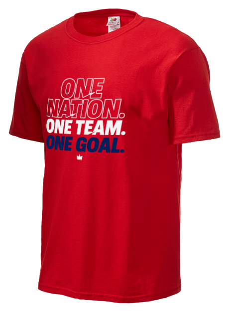 One Nation, One Team, One Goal Soccer Unisex T-Shirt | Swagsta