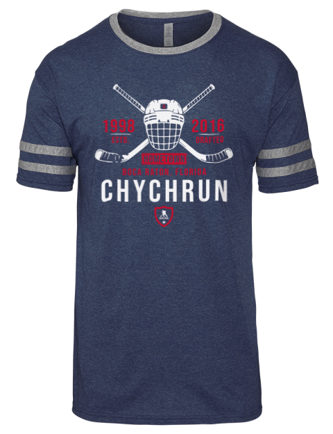 Heritage Jakob Chychrun Men's Tri-Blend T-Shirt | Swagsta