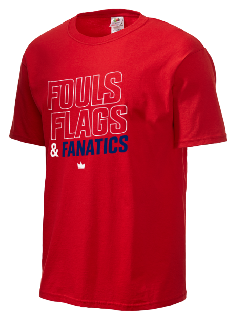 Fouls, Flags & Fanatics Soccer Unisex T-Shirt | Swagsta