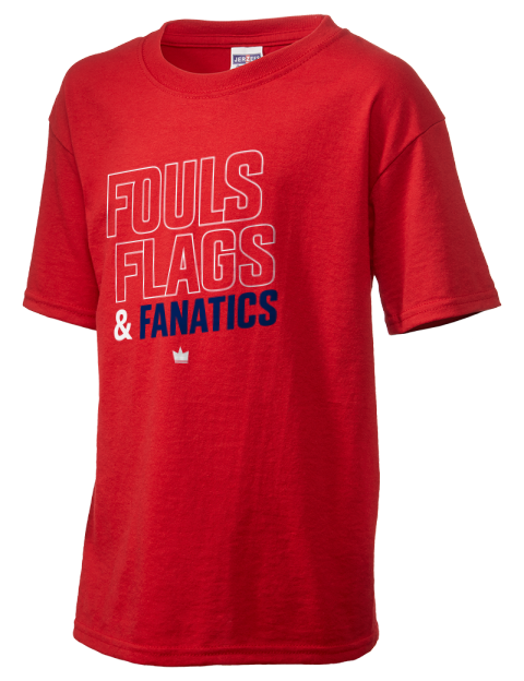 Fouls, Flags & Fanatics Soccer Youth T-Shirt | Swagsta