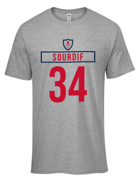 Home Jersey Justin Sourdif Men's Premium T-Shirt | Swagsta