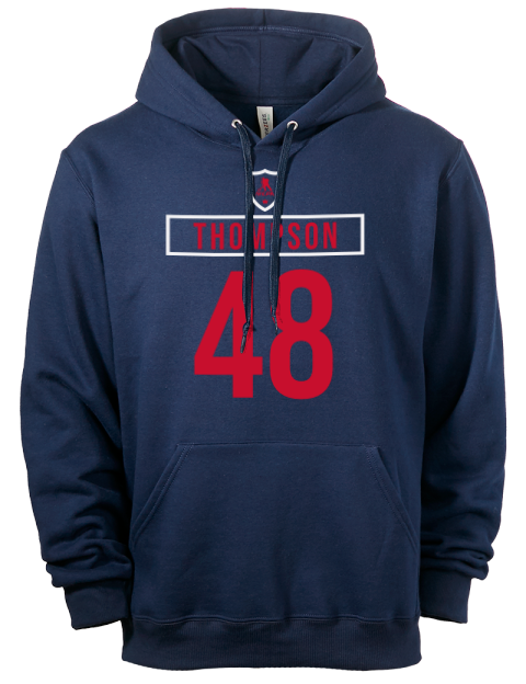 Away Jersey Logan Thompson Eco Premium Unisex Hooded Sweatshirt | Swagsta
