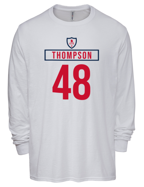 Home Jersey Logan Thompson Men's Premium Blend Long Sleeve-T-Shirt | Swagsta
