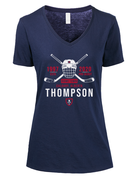 Heritage Logan Thompson Premium Ladies V-Neck T-Shirt | Swagsta