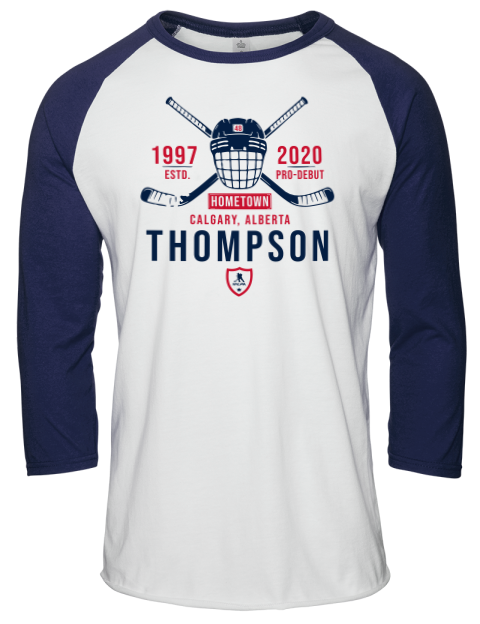 Classic Heritage Logan Thompson Unisex Premium Three-Quarter Raglan T-Shirt | Swagsta
