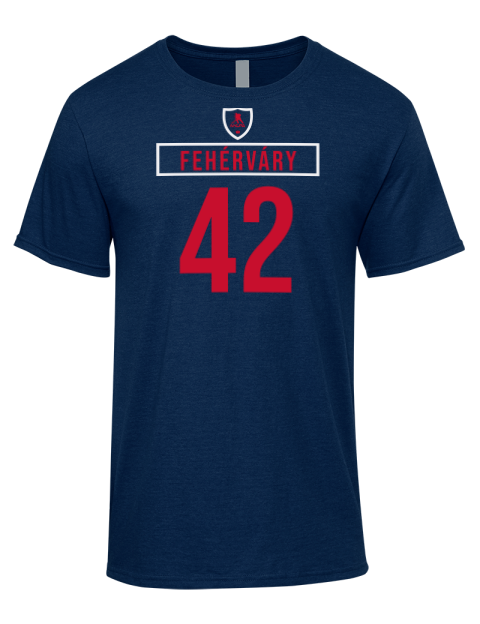 Away Jersey Martin Fehervary Premium Ring-Spun Cotton Unisex T-Shirt | Swagsta