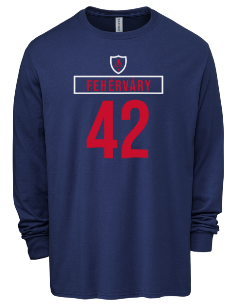 Away Jersey Martin Fehervary Men's Premium Blend Long Sleeve-T-Shirt | Swagsta