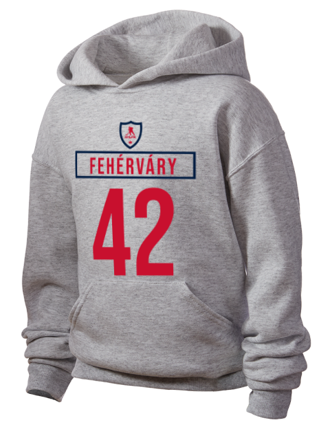 Home Jersey Martin Fehervary Youth Hooded Sweatshirt | Swagsta
